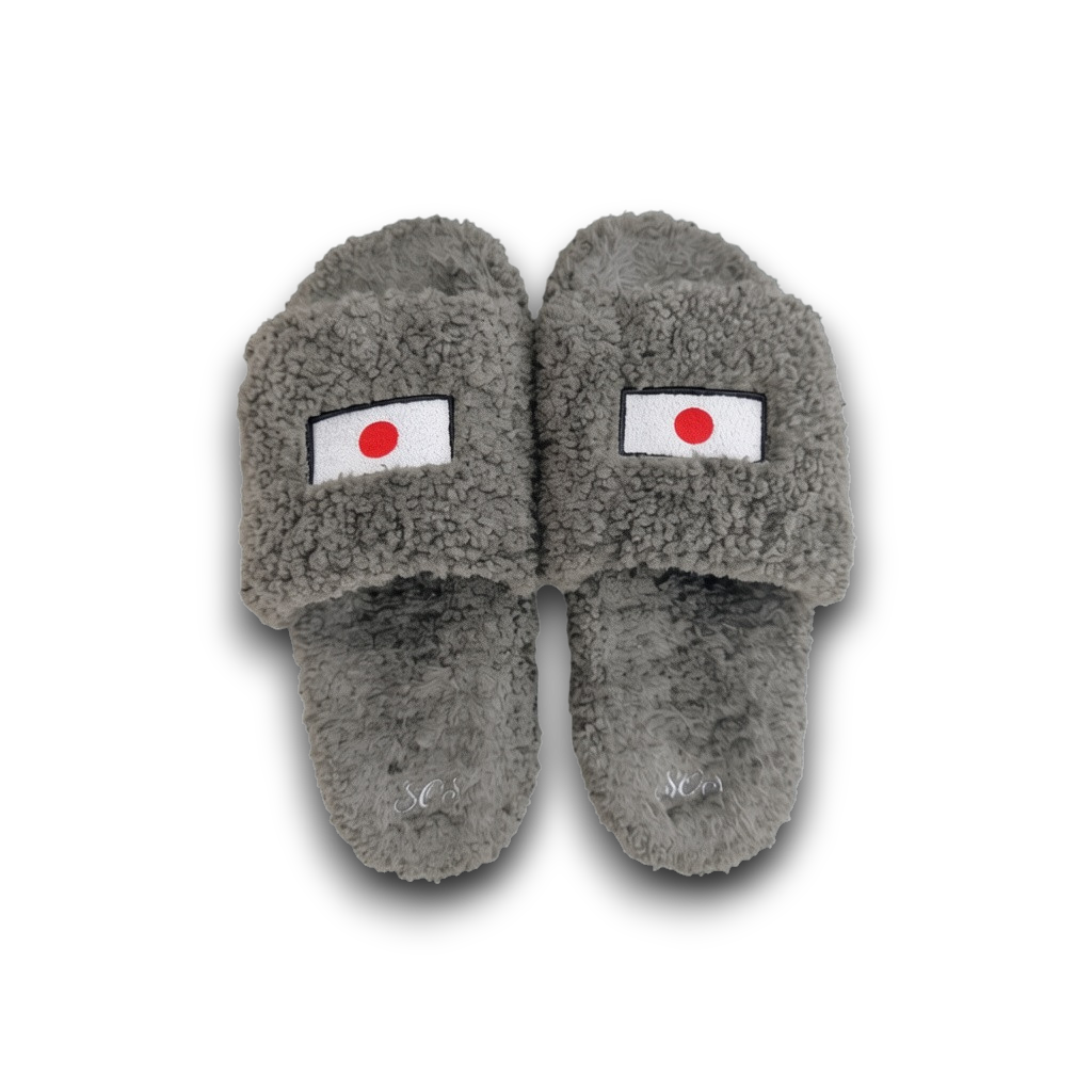 "SOS" FUR SLIDES - PREORDER